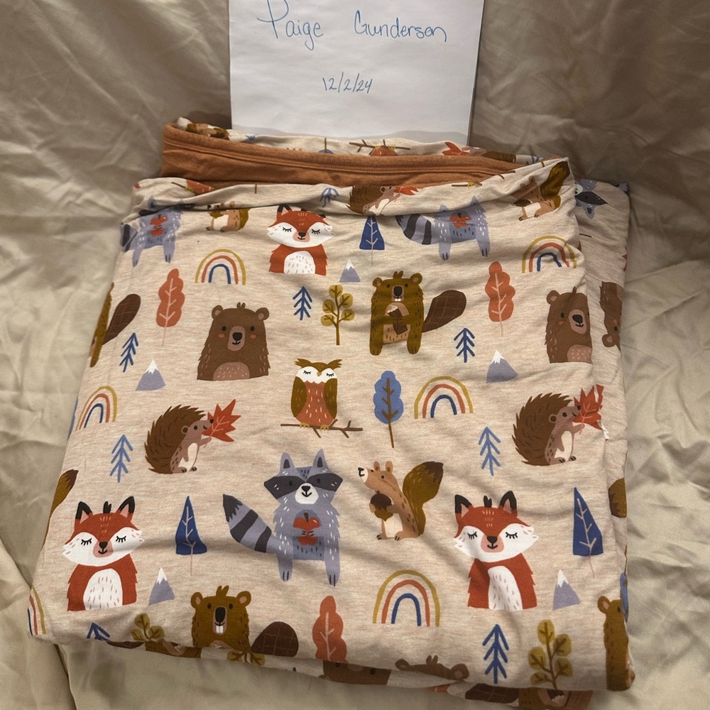 Limited Edition Woodland Cloud Blanket
